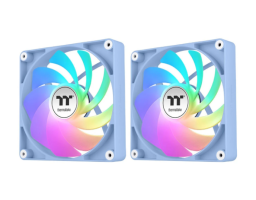Thermaltake CT120 Reverse ARGB Sync Fan Hydrangea Blue (2-Fan Pack) (CL-F200-PL12BU-A)