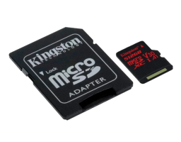 Kingston SDCR/512GB microSDXC Class 10 100MB/s 512GB + SD adapter(SDCR/512GB)