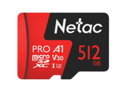 Netac P500 Extreme Pro 512Gb MicroSD (NT02P500PRO-512G-S)