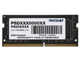 Patriot Memory SL 8 ГБ DDR4 2400 МГц SODIMM CL17 (PSD48G240082S)