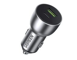 UGREEN CD213 USB-C PD+USB-A QC 42.5W Fast Car (60980) Gray