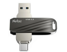 Netac US11 64Gb (NT03US11C-064G-32BK) Silver/Black