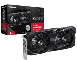 ASRock Radeon RX 7600 Challenger 8G OC (RX7600 CL 8GO)
