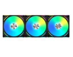 Lian Li UNI Fan ALV2 120 Triple Black, 3 шт. (G99.12ALV23B.00)
