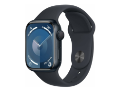 Apple Watch Series 9 41mm (MR8W3LL/A) Midnight Aluminum Case with Midnight Sport Band S/M