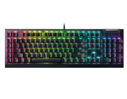 Razer BlackWidow V4 X Green Switch (RZ03-04700800-R3R1) Black