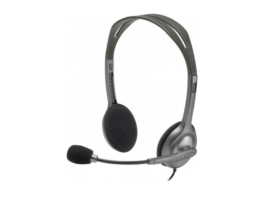Logitech Stereo Headset H110 (981-000459) Silver