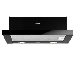 Hyundai HBH 6236 BG, управление кулисные переключатели (Черный)