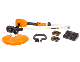 WORX WG183E (2Ач х2, двойное ЗУ)