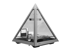AZZA Pyramid L без БП (CSAZ-804L PYRAMID) Black/Silver