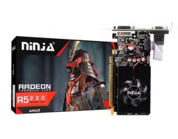 Ninja (Sinotex) R5 220 1GB GDDR3 64bit VGA DVI HDMI 1FAN RTL (AKR522013F)