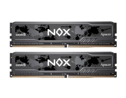 Apacer NOX 32Gb DDR5 6400MHz Black (2x16Gb KIT) (AH5U32G64C652MBAA-2)