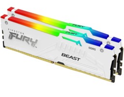 Kingston Fury Beast White RGB 32Gb DDR5 5600MHz (2x16Gb KIT) (KF556C36BWEAK2-32)