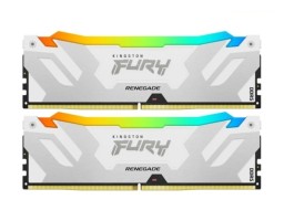 Kingston Fury Renegade White RGB 64Gb DDR5 6400MHz (2x32Gb KIT) (KF564C32RWAK2-64)