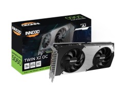 INNO3D RTX 5060 Twin X2 OC//RTX5060, HDMI, DP*3, 8G,D7 (N50602-08D7X-195070N)