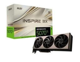 MSI OC 16Gb NVIDIA GeForce RTX 5070 Ti (RTX 5070 Ti 16G INSPIRE 3X OC)