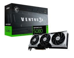 MSI 16Gb NVIDIA GeForce RTX 5080 (RTX 5080 16G VENTUS 3X PLUS)
