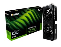 Palit Dual OC 8Gb NVIDIA GeForce RTX 5050 (NE65050S19P1-GB2070D)