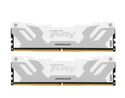 Kingston Fury Renegade White 64Gb DDR5 6400MHz (2x32Gb KIT) (KF564C32RWK2-64)