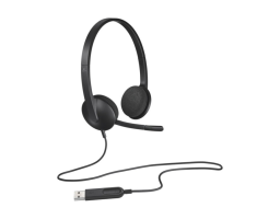Logitech Stereo Headset H340 (981-000509) Black
