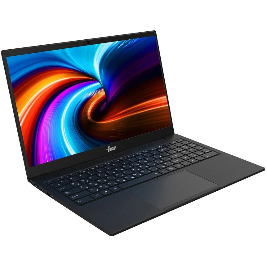 iRU Калибр 15TLI Intel Core i3 1115G4 3000MHz/15.6"/1920x1080/8GB/256GB SSD/Intel UHD Graphics/DOS (1871663) Black