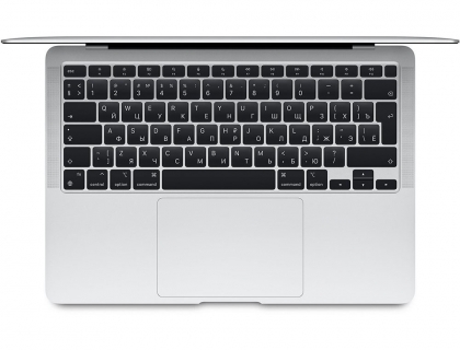 Apple MacBook Air 13 Late 2020 Apple M1 3200MHz/13.3"/2560x1600/8GB/256GB SSD/DVD нет/Apple M1 7-core/Wi-Fi/Bluetooth/Mac OS (MGN93RU/A) Silver