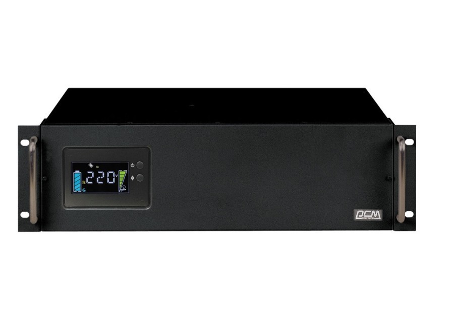 Powercom King Pro RM KIN-1200AP LCD (KIN-1200AP LCD)