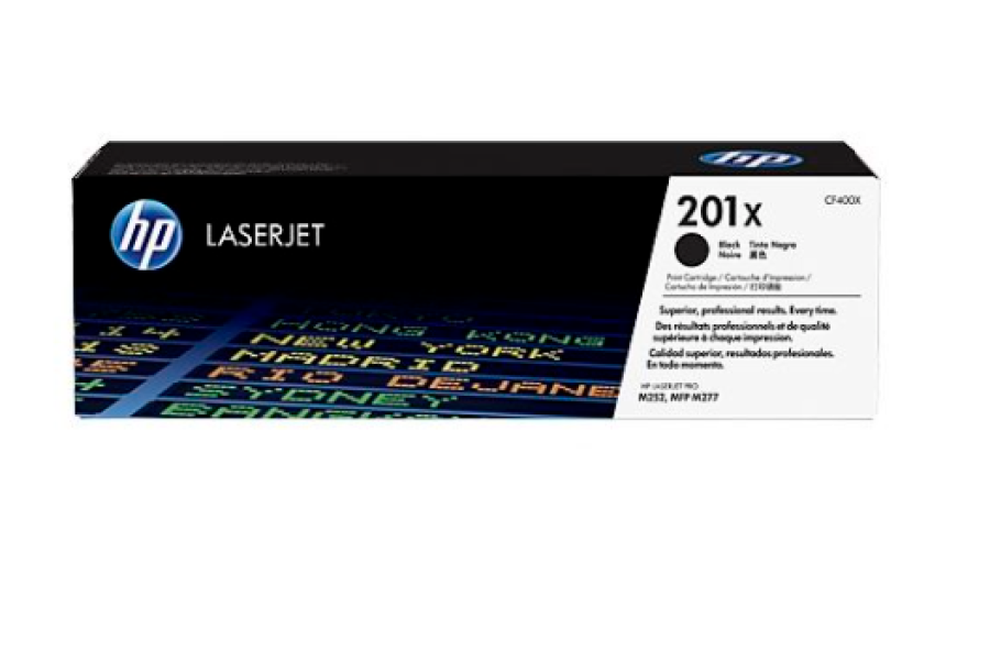 HP CF400X черный (2800 стр) для HP LaserJet Pro M252, MFP M277