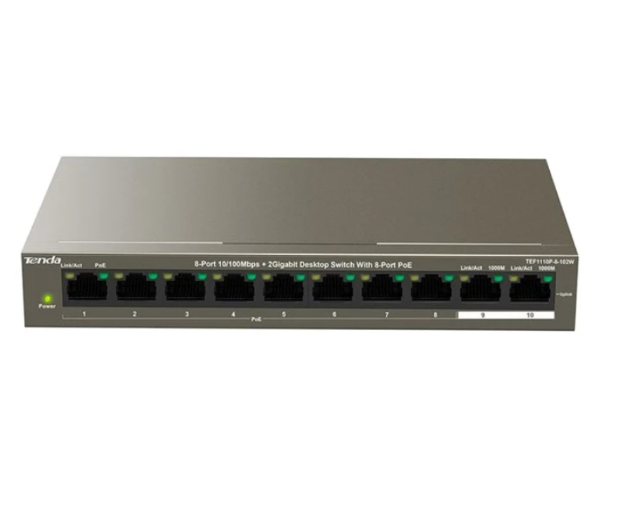 Tenda TEF1110P-8-102W (TEF1110P-8-102W)