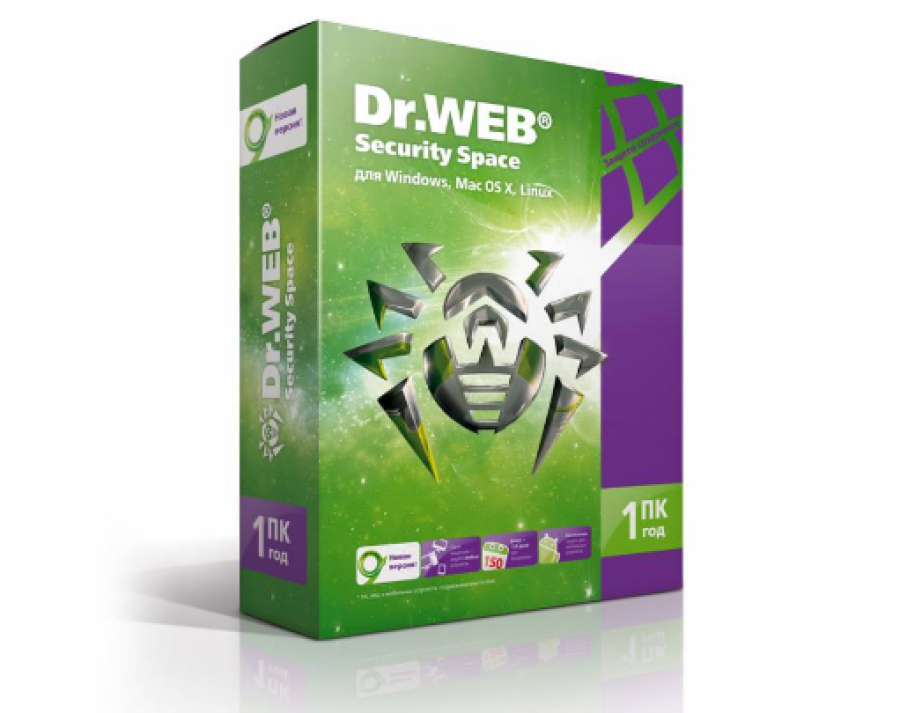 DR.Web Security Space 1PC 1Y Base Box (BHW-B-12M-1-A3)
