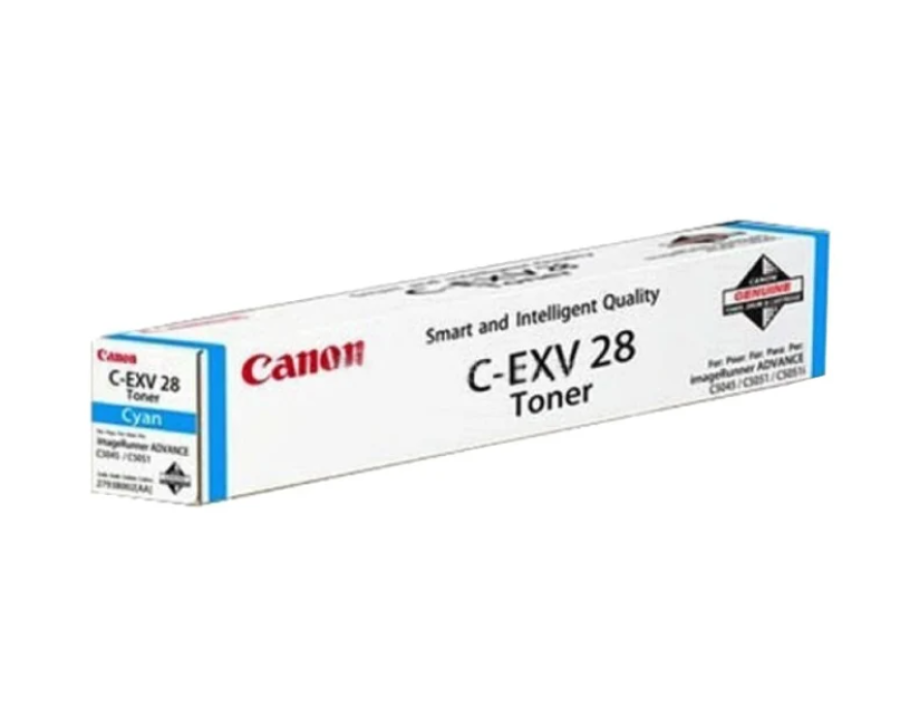 Canon C-EXV28 C (2793B002) голубой (38000 стр) для Canon RUNNER ADVANCE C5250/C5255/C5045/C5051