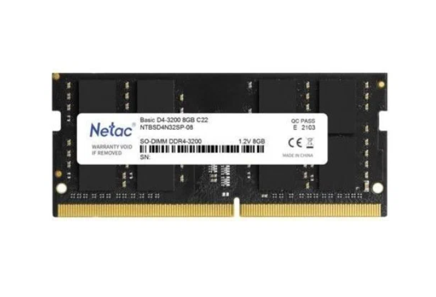 Netac 8 ГБ DDR4 3200 МГц SODIMM (NTBSD4N32SP-08)