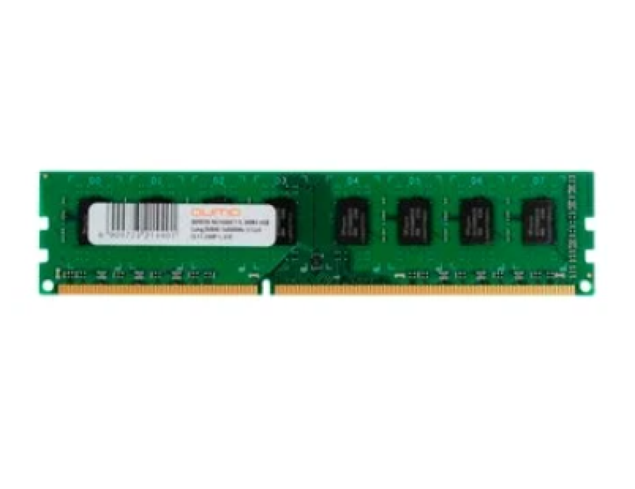 Qumo 8 ГБ DDR3L 1600 МГц DIMM CL11 (QUM3U-8G1600C11L)