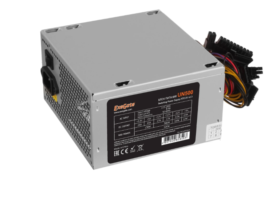 ExeGate UN500 500W (EX244555RUS)