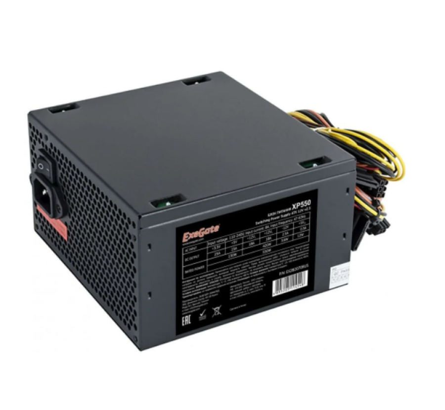 ExeGate XP550 550W с защитой от выдергивания (EX282070RUS-S)