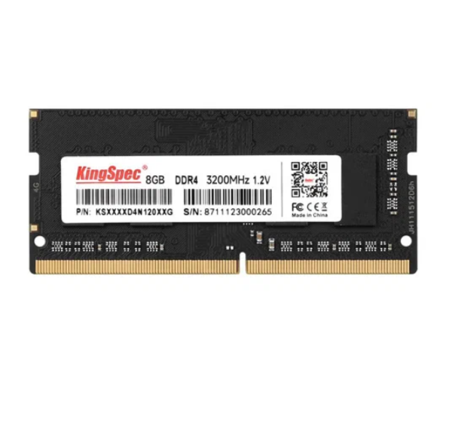 KINGSPEC DDR4 - 8ГБ 3200, SO-DIMM (KS3200D4N12008G)