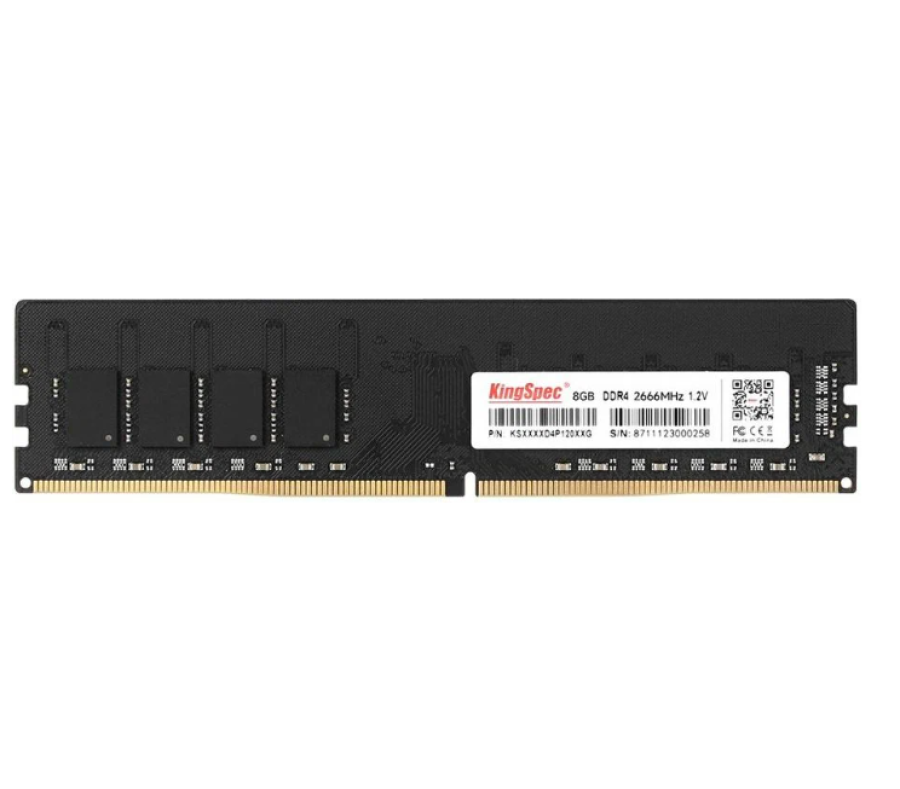 KINGSPEC 8 Гб, DDR4, 21300 Мб/с, CL19, 1.2 В (KS2666D4P12008G)