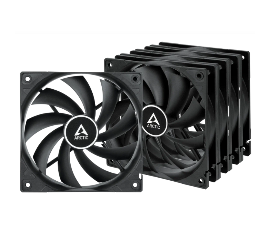 Arctic F12 PWM PST 5pc (ACFAN00250A) BLACK