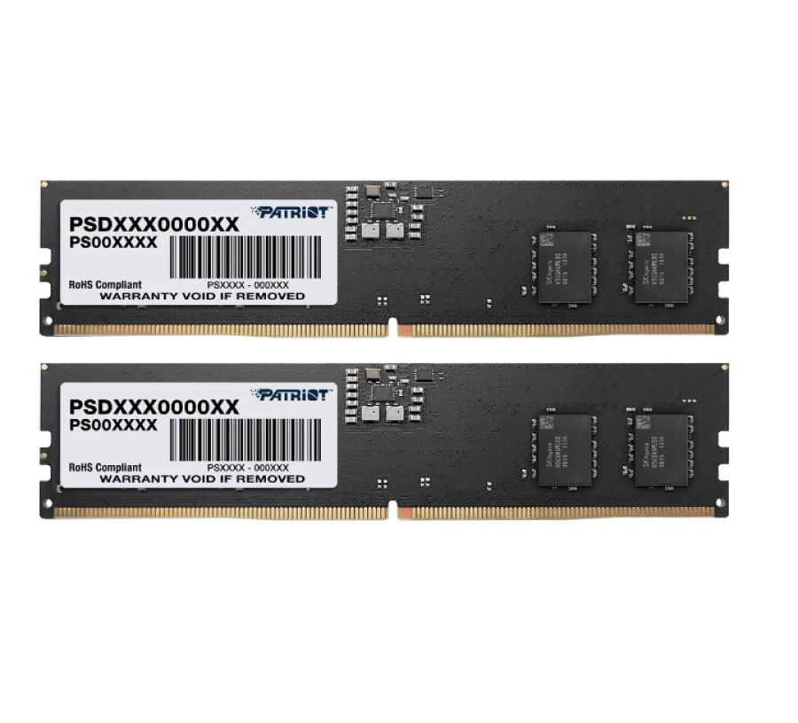 Patriot Memory SL 16 ГБ (8 ГБ x 2) DDR5 4800 МГц DIMM CL40 (PSD516G4800K)