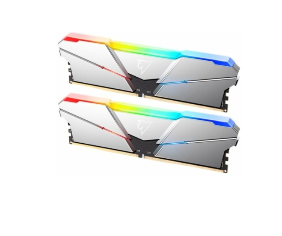 Netac RGB DDR 5 DIMM 16Gb (8Gbx2), 4800Mhz, CL40 (NTSRD5P48DP-16S)