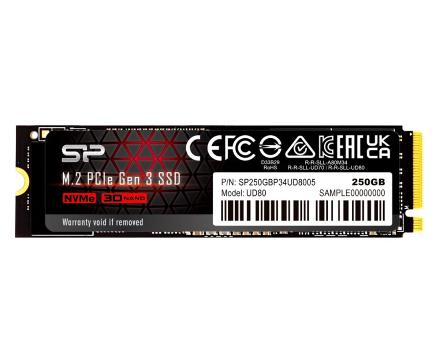 Silicon Power UD80 250 ГБ M.2 (SP250GBP34UD8005)