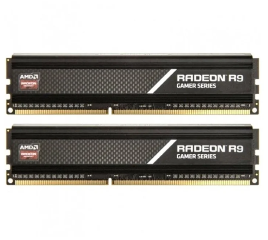 AMD R9 Gamers Series Black Gaming 64 Gb DIMM DDR4 3200 MHz 2x32Gb KIT (R9S464G3206U2K)