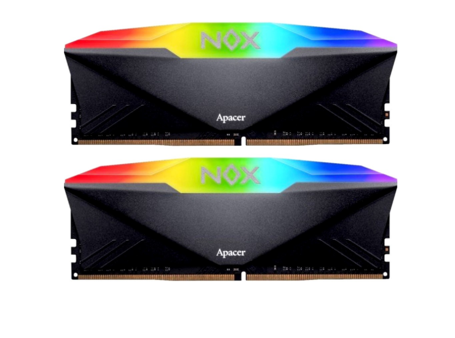 Apacer NOX RGB Black 16Gb DDR4 3600MHz (2x8Gb KIT) (AH4U16G36C25YNBAA-2)