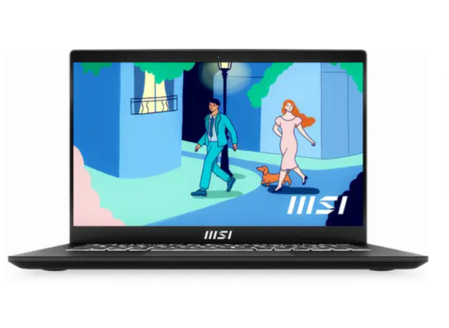 MSI Modern 14 C12M-231RU Intel Core i3 1215U 1200MHz/14"/1920x1080/8GB/256GB SSD/DVD нет/Intel UHD Graphics/Wi-Fi/Bluetooth/Windows 11 Home (9S7-14J112-231) Черный