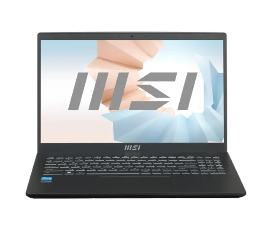 MSI Modern 15 B11-002RU Intel Core i3 1115G4 3000MHz/15.6"/1920x1080/8GB/256GB SSD/DVD нет/Intel UHD Graphics/Wi-Fi/Bluetooth/Windows 11 Home (9S7-15H312-002) Черный
