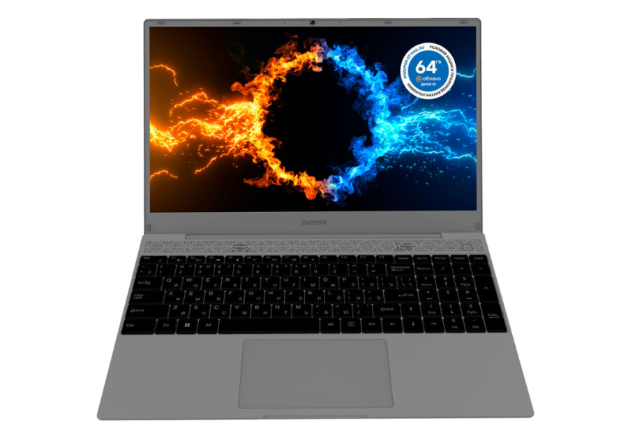 Digma EVE 15 C423 AMD Ryzen 3 3200U 2600MHz/15.6"/1920х1080/16GB/512GB SSD/DVD нет/AMD Radeon Vega 3/Wi-Fi/Bluetooth/Windows 11 Pro (NR315ADXW01) Grey
