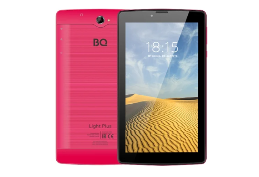 BQ 7038G Light Plus, 2 ГБ/16 ГБ, Wi-Fi + Cellular (86183252) Красный