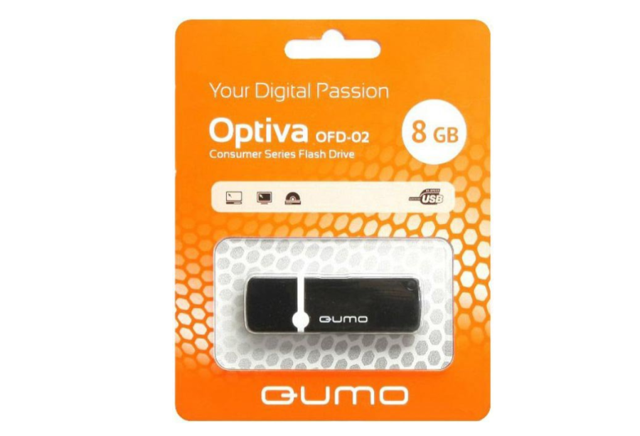 QUMO Optiva 02 8Gb (QM8GUD-OP2-black)