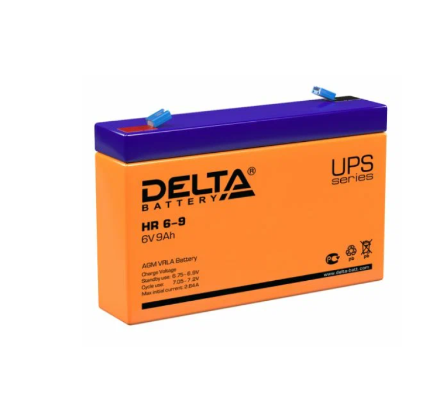 Delta HR 6-9 6В, 9Ач, 151/34/100 (HR 6-9)