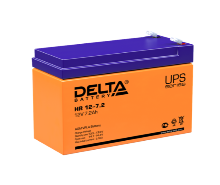 Delta HR 12-7.2 (12V/7.2Ah) (HR 12-7.2)